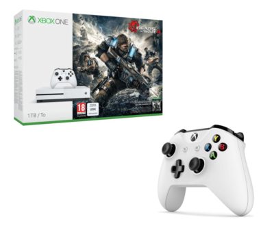 MICROSOFT Xbox One S with Gears of War 4 & Xbox Wireless Controller Bundle MICROSOFT Xbox One S with Gears of War 4 & Xbox Wireless Controller Bundle